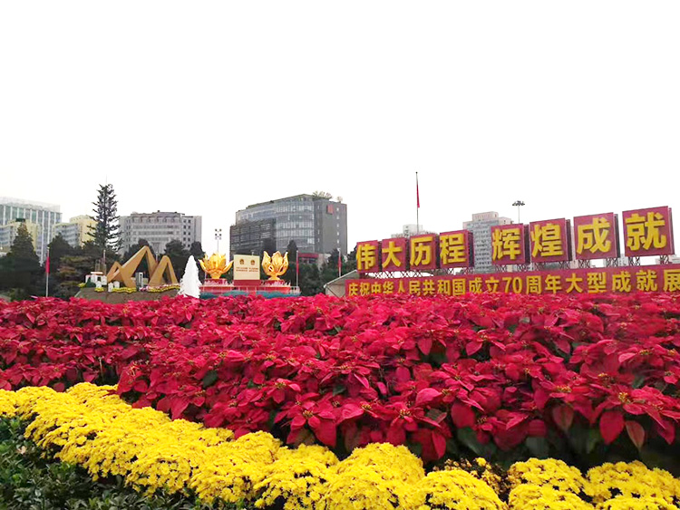 其林贝尔的产品出现在中华人民共和国成立70周年大型成就展中